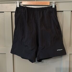 Patagonia Mountain Bike Shorts Built-In Chamois Black Women's Size Small